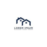 Immobilien-Logo-Design vektor