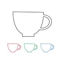 Cup symbol symbol tecken vektor