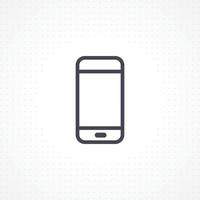 Smartphone-Icon-Design vektor