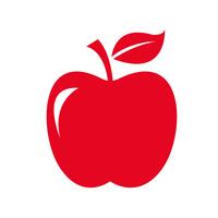 Apfel Symbol Symbol Zeichen
