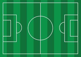 Strukturierte Rasenfläche des Fußballplatzes oder des Fußballs vektor