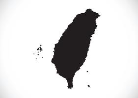Taiwan Karte Symbol Zeichen vektor