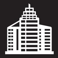 Bürogebäude-Symbol vektor