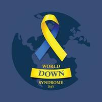 Welt-Down-Syndrom-Tag vektor