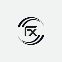 fx-Brief-Logo-Design vektor