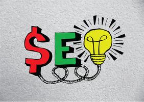 Seo Idea SEO Sökmotoroptimering vektor