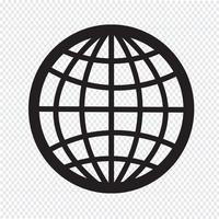 Globe Icon Symbol Zeichen