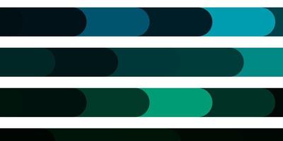 dunkelblauer, grüner Vektorhintergrund mit Linien. vektor