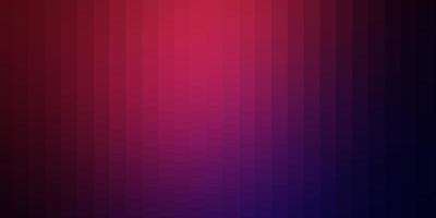 dunkelviolettes, rosa Vektorlayout mit Linien, Rechtecken. vektor