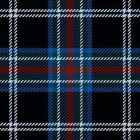 tartan nahtloses kariertes muster mit blauen und roten tonfarben. textur für textildruck, tischdecken, verpackung, kleidung, hemden, kleider, papier, bettwäsche, decken, tapeten vektor