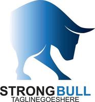 bull logo design inspiration, bull vektor illustration