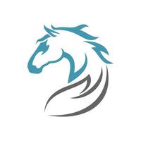 häst logotyp mall vektor