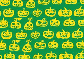 Halloween Kürbis Hintergrund vektor