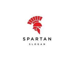 Spartan-Logo-Icon-Design-Vorlage vektor