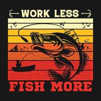 fiskeälskare vektor t-shirt