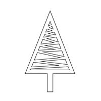 Baum Symbol Symbol Zeichen vektor