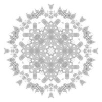 elegant mandala vektor för design