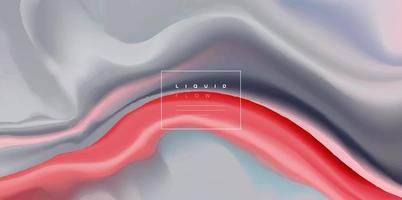 färgglad flytande våg bakgrund, dynamisk 3d färgflöde vektorelement för webbplats, broschyr, affisch. färgglada vågiga vektorillustration, modern bakgrundsdesign. vektor