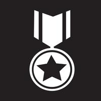 Medaille Symbol Symbol Zeichen vektor