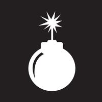 bomb ikon symbol tecken vektor