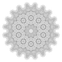 schöner Mandala-Vektor für Design vektor