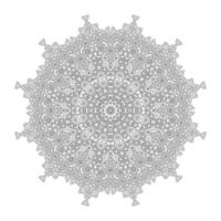 eleganter Linienkunst-Mandala-Vektor für Design vektor