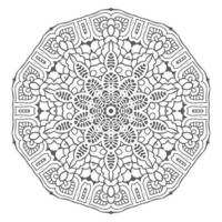 Mandala-Vektor für schönes Design vektor