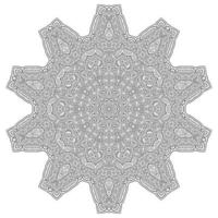 schöner Mandala-Vektor für Design vektor