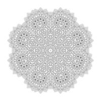 eleganter Mandala-Vektor für Design vektor
