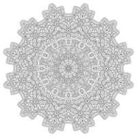 Mandala-Vektor für schönes Design vektor