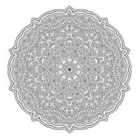 vacker mandala vektor för design