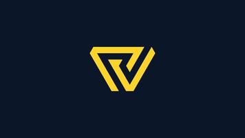 Lettermark-Logo-Design vektor