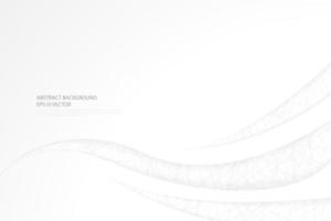 abstrakt vit bakgrundsdesign med moderna grafiska grå texturelementmönster. vektor illustration