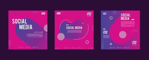 Social-Media-Design-Template-Design vektor