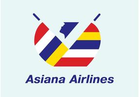 Asiana airlines vektor