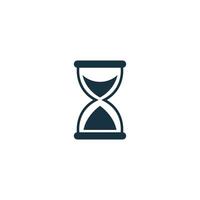 Uhrzeit-Symbol-Logo-Design-Vorlage vektor
