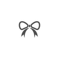 Bowties Symbol Logo flache Designvorlage vektor