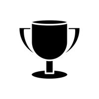 Pokal-Symbol vektor