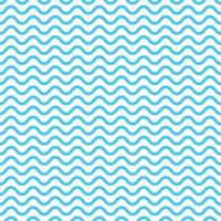 sömlösa mönster med vågor. blå vågig tapet. abstrakt bakgrund. kurvlinjer. tecknad vektorillustration. platt design. grafisk design. vatten, hav och hav. sicksack eller rand. vektor