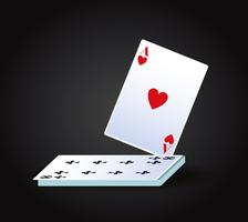 Pokerkortspel vektor