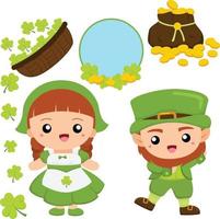 st patricks day feier illustration vektor