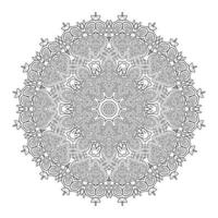 eleganter Mandala-Vektor für Design vektor