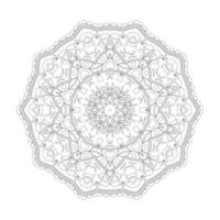 schöner Mandala-Vektor für Design vektor