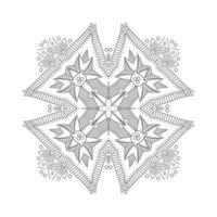 elegant mandala vektor för design