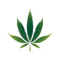 marijuana blad vektor