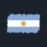 Argentinien Flaggenpinsel flag