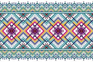 geometrisk etnisk mönsterdesign. Aztec tyg matta mandala prydnad chevron textil dekoration tapeter. tribal kalkon afrikansk indian traditionell broderi vektor illustrationer bakgrund