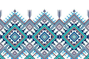 geometrisk etnisk mönsterdesign. Aztec tyg matta mandala prydnad chevron textil dekoration tapeter. tribal kalkon afrikansk indisk traditionell broderi bakgrund vektor