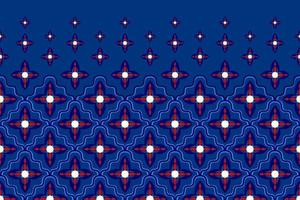 marokkanisches ikat ethnisches nahtloses musterdesign. aztekischer Stoff Teppich Mandala Ornament native Boho Chevron Textildekoration Tapete. Stammes-Truthahn afrikanischer indischer traditioneller Stickereivektor vektor