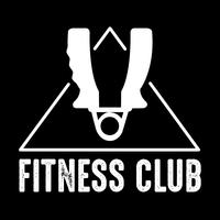 Fitness Badge und Logo, gut für Printdesign vektor